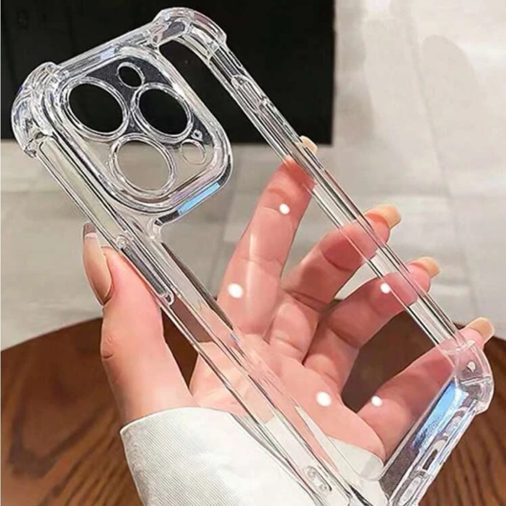 ⚠️Clearance🫧iPhone 13/Pro/Pro Max Clear Protective Anti Fall iPhone Cases - Picture 2 of 6